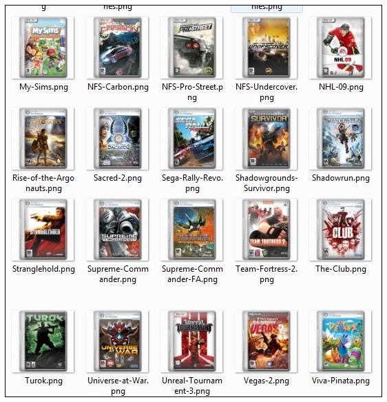 50个电脑游戏和电影封面png图标-2