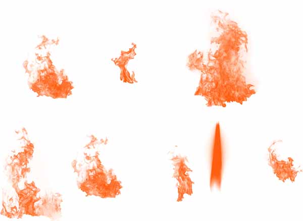 火焰效果ps笔刷