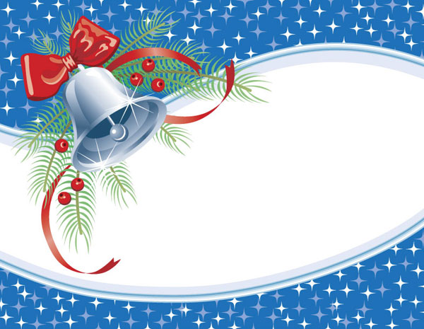 圣诞节的钟声矢量素材