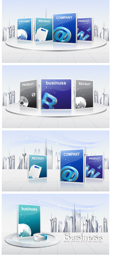 商业气息矢量素材2