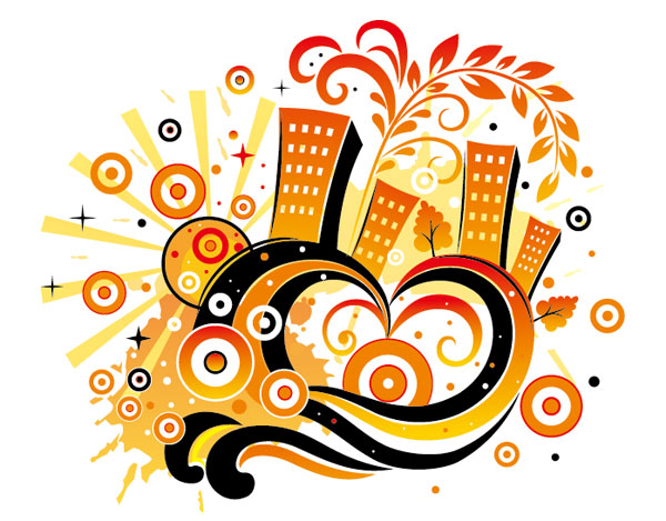 建筑系列矢量素材-10