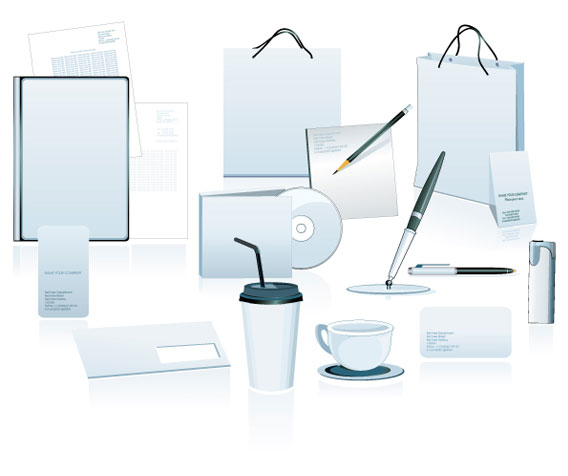 空白VI元素矢量素材