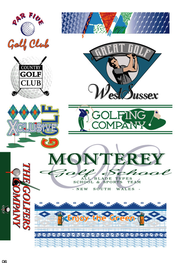 ]服装印花图案矢量素材-6