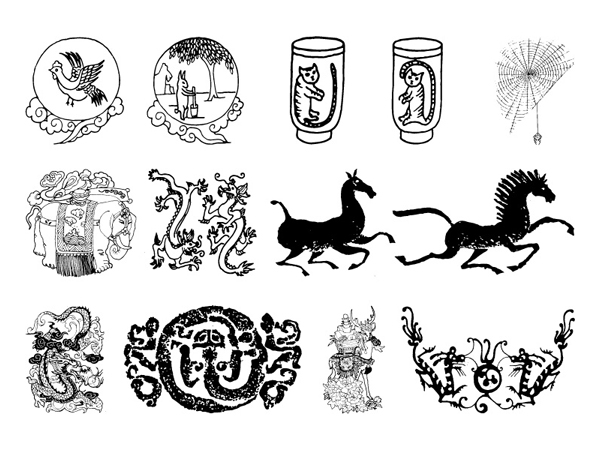 中国古典矢量素材之十四