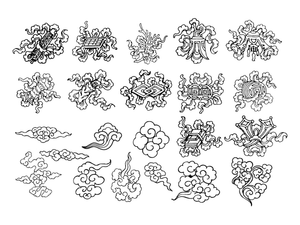 中国古典矢量素材之二十