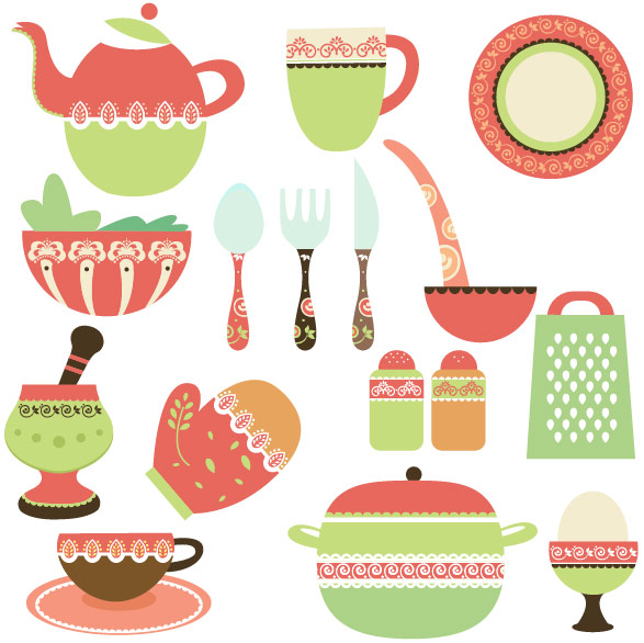 时尚生活用品矢量素材