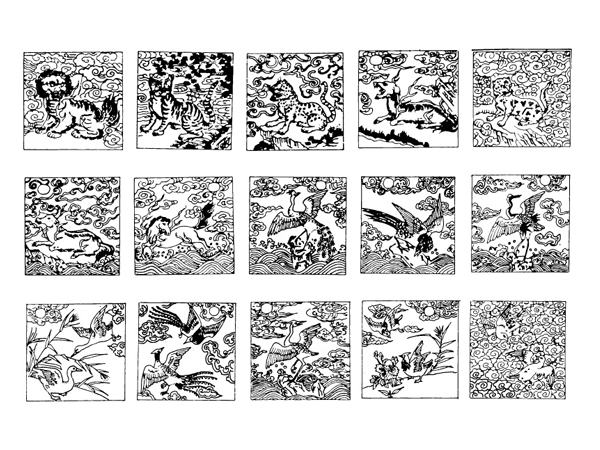 中国古典矢量素材之二十四