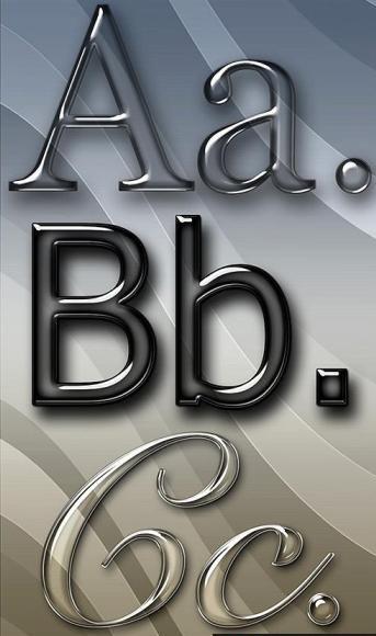 优美的玻璃质感PS样式&nbsp;