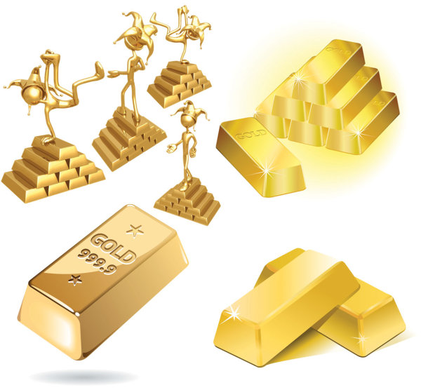 $金砖$矢量素材