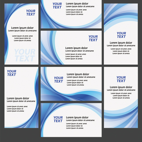 {时尚卡片}矢量素材