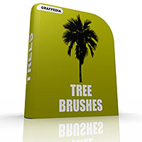 各式各样树木 笔刷