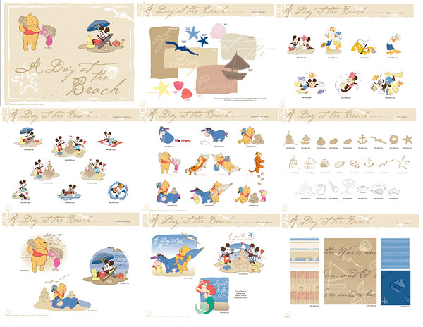 Disney&nbsp;style 矢量素材