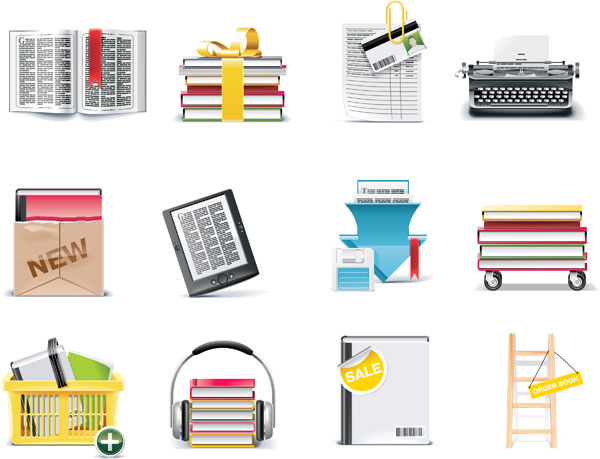 比较复杂的图标矢量素材