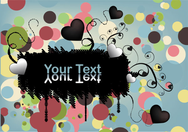 卡通插画元素&mdash;矢量素材