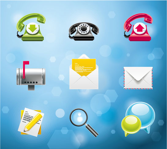 十分精美的系统图标矢量素材-3