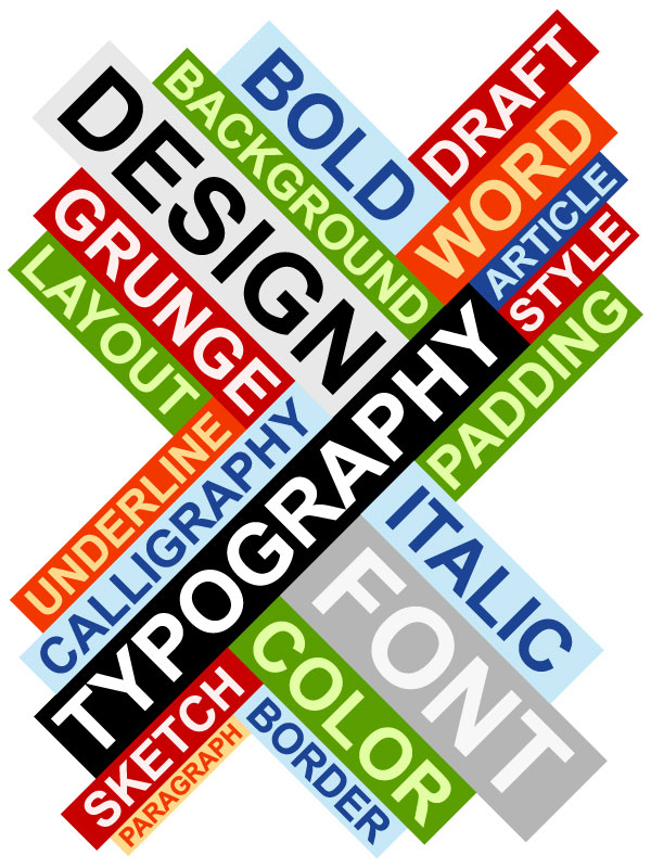 英文字母板式设计04&mdash;&mdash;矢量素材