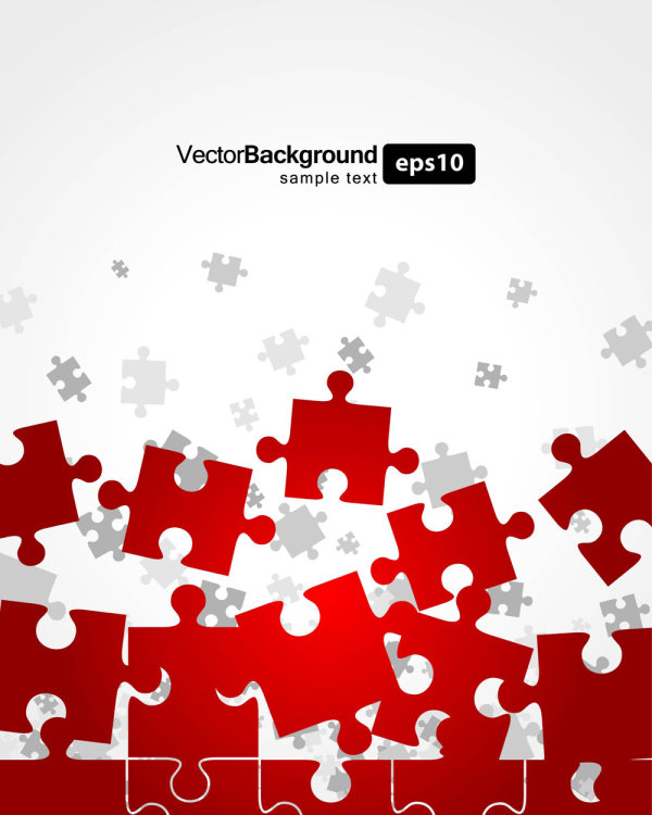 Brilliant puzzle vector - 04