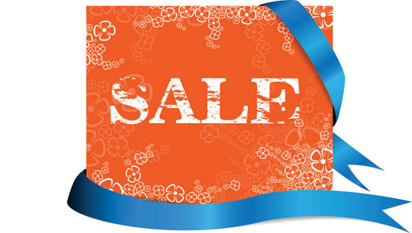 Special sales discount vector graphics -2