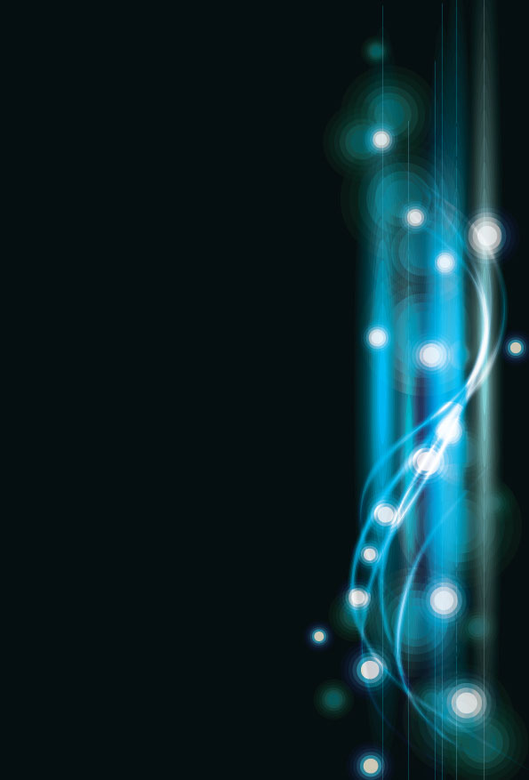 绚丽的霓虹灯特效03&mdash;&mdash;矢量素材