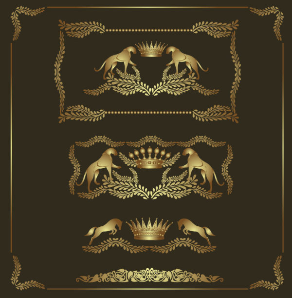 欧式纹章03&mdash;&mdash;矢量素材