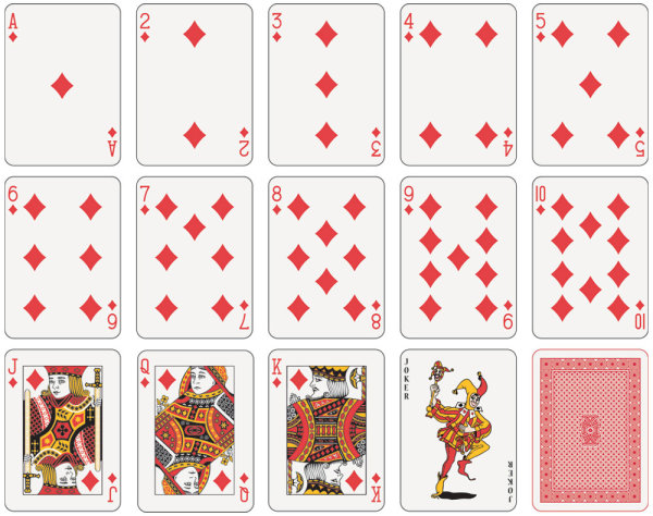 扑克牌02&mdash;&mdash;矢量素材