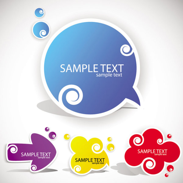 精美标贴03&mdash;&mdash;矢量素材