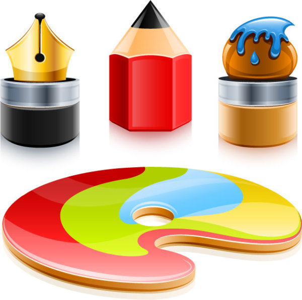 Particular document theme vector material -2