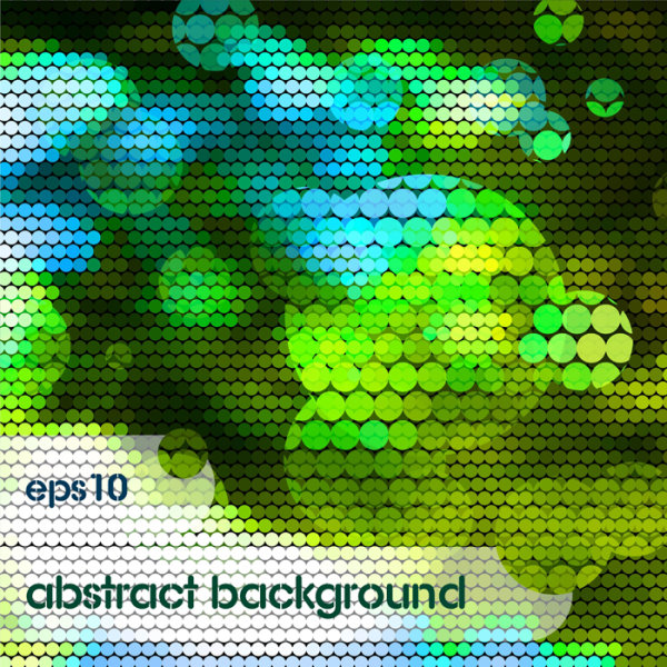 璀璨马赛克设计背景矢量素材-1