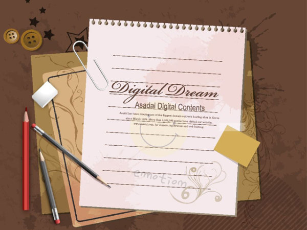 雅致装饰文本模板矢量素材-3