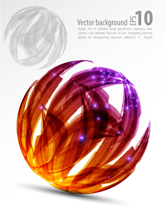 Colorful background 04 - vector material