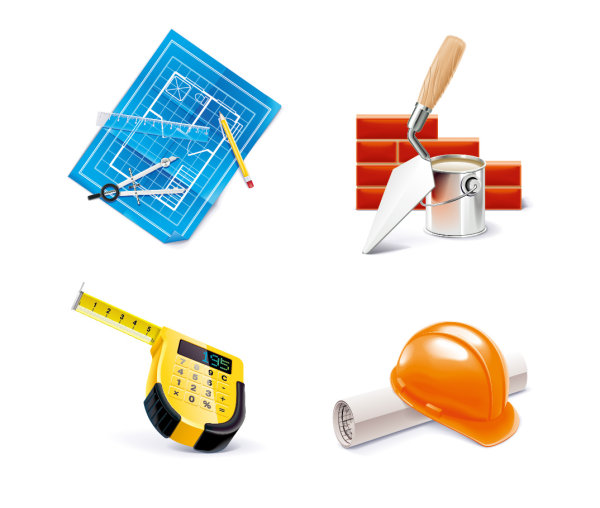 Construction Tools - vector material