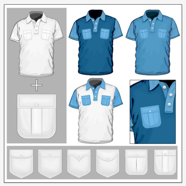 Volunteers Clothing 02 - vector material