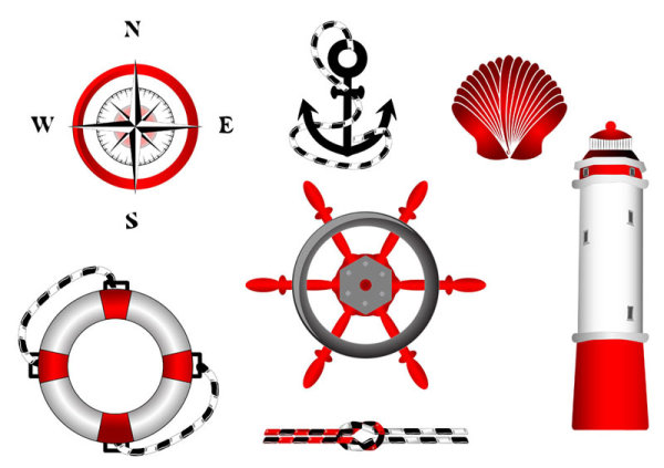 Nautical Graphic 03 - vector material