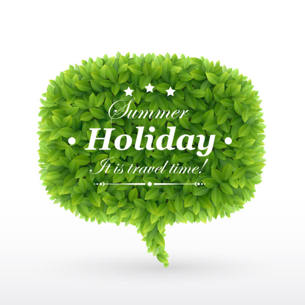 Creative green box 01 - vector material