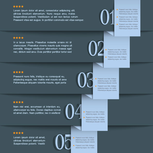 The trend of digital banner 02 - vector material