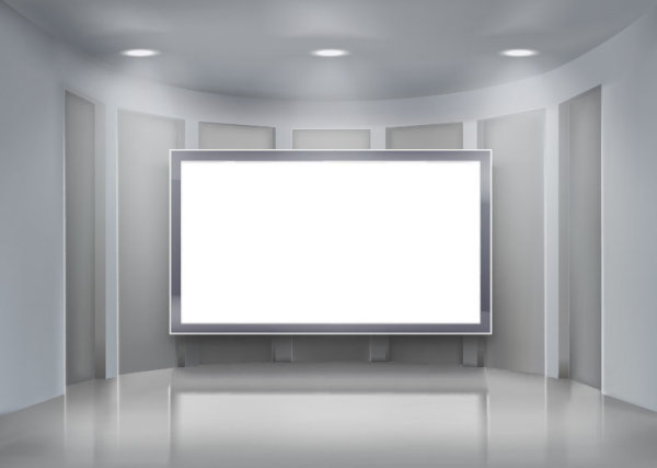 Classic screen 04 - vector material