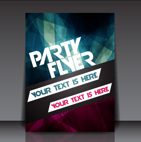 Trend Poster Design 04 - vector material