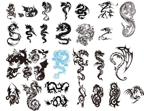 Dragon vector material 1