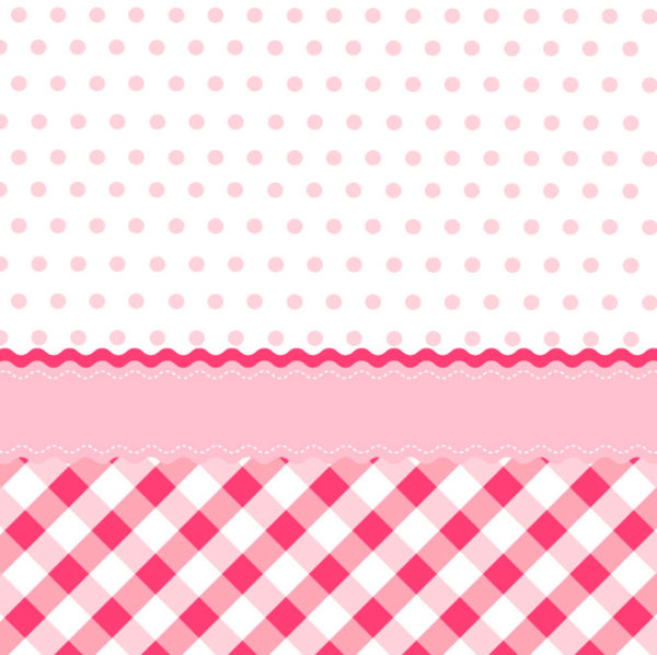 Cute cartoon background 04 - vector material