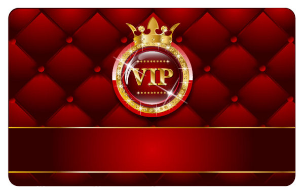 VIP card 03 - vector material