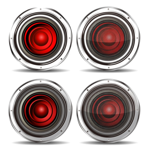 Speaker design trend 01 - vector material