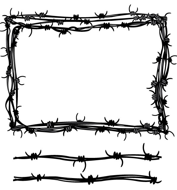 Fence 18 - vector material