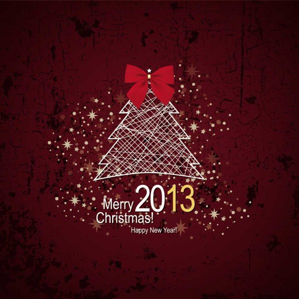 Christmas pattern 04 - vector material