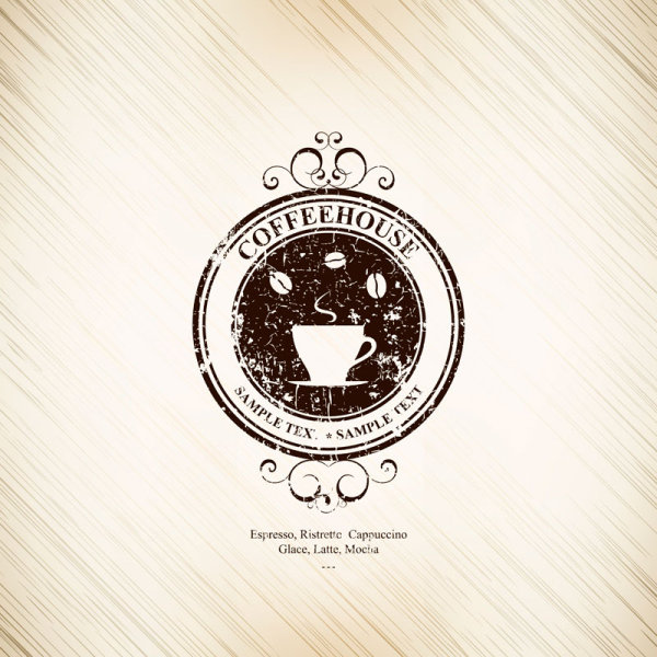 Continental menu template 15 - vector material