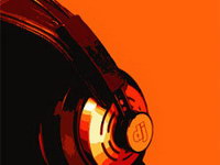 Realistic material headphones feature vector