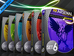 gomedia produced classic trend Photoshop brushes Collection-