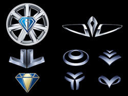 Metal Style Vector material