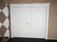 Modern double-door 3D models