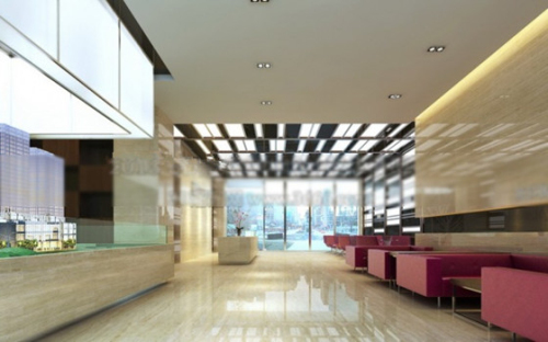 3d model of commercial space