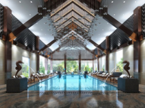 Indoor Swimming Pool 3d models